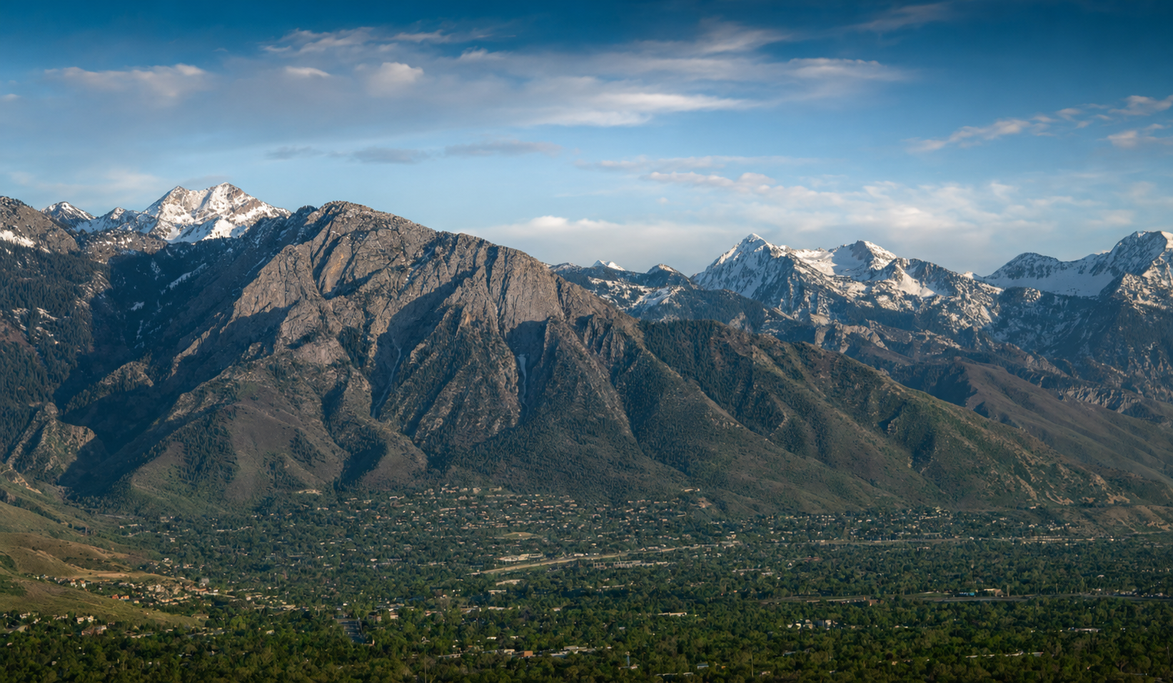 Mountain landscape near ieLITE's Utah home.