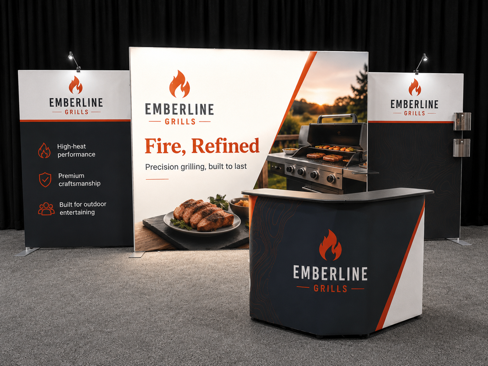 Blaze exhibit kit